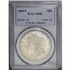 Image 3 : 1884-S S$1 MS62 PCGS. Satiny and lustrous with light c