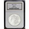 Image 1 : 1885-CC S$1 MS63 NGC. A lightly toned and lustrous Car