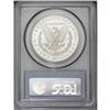 Image 2 : 1885-CC S$1 MS65 PCGS. A blazing snow-white Gem with a