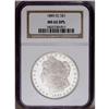 Image 1 : 1885-CC S$1 MS62 Deep Mirror Prooflike NGC. The design