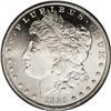 Image 1 : 1885-CC S$1 MS65 Deep Mirror Prooflike PCGS. An amazin