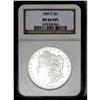 Image 1 : 1885-O S$1 MS66 Deep Mirror Prooflike NGC. This intric