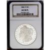Image 1 : 1886-O S$1 AU58 Prooflike NGC. Despite a formidable mi