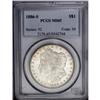 Image 3 : 1886-S S$1 MS65 PCGS. This mostly brilliant coin''s ob