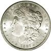 Image 1 : 1887 S$1 MS67 NGC. Quite scarce at the MS67 level give