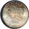 Image 1 : 1887 S$1 MS67 NGC. An end-of-the-roll coin exhibiting