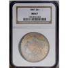 Image 3 : 1887 S$1 MS67 NGC. An end-of-the-roll coin exhibiting