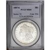 Image 1 : 1887/6 S$1 MS64 PCGS. VAM-2. A Top 100 Variety. Boomin