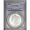 Image 1 : 1887-S S$1 MS64 PCGS. Lustrous and flashy, with numero