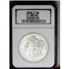 Image 1 : 1888-S S$1 MS64 NGC. Softly struck above the ear, with