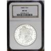 Image 1 : 1888-S S$1 MS64 NGC. Fully prooflike although not desi