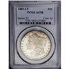 Image 3 : 1889-CC S$1 AU58 PCGS. The fields are fully prooflike