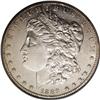 Image 1 : 1889-CC S$1 AU55 Prooflike NGC. Considerable mint lust