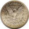 Image 2 : 1889-CC S$1 AU58 Prooflike NGC. Traces of Prooflike su