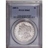 Image 1 : 1889-S S$1 MS65 PCGS. Fully prooflike and brilliant on