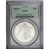 Image 1 : 1889-S S$1 MS65 PCGS. This brilliant, better date Morg