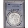 Image 1 : 1890 S$1 MS64 Prooflike PCGS. Brilliant and untoned, w