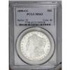 Image 1 : 1890-CC S$1 MS63 PCGS. VAM-3. A lustrous and gently to