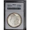 Image 1 : 1890-CC S$1 MS63 ANACS. The fields on both sides are b