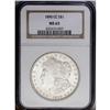 Image 1 : 1890-CC S$1 MS63 NGC. Flashy fields are only gently to