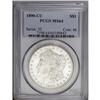 Image 3 : 1890-CC S$1 MS64 PCGS. Untoned with a radiant cartwhee