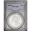 Image 3 : 1890-CC S$1 MS65 PCGS. A very scarce date in full Gem