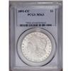 Image 1 : 1891-CC S$1 MS63 PCGS. VAM-6. STATES OF AMERICA and TR