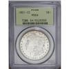 Image 1 : 1891-CC S$1 MS64 PCGS. VAM-6. Gentle sky-gray and tan