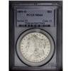 Image 1 : 1891-O S$1 MS64 PCGS. Satiny, white surfaces yield rad