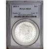 Image 1 : 1891-S S$1 MS65 PCGS. Highly lustrous with brilliant s