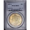 Image 1 : 1891-S S$1 MS65 PCGS. A layer of champagne-gold color