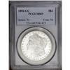 Image 1 : 1892-CC S$1 MS63 PCGS. A beautiful Carson City Mint si