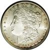 Image 1 : 1892-CC S$1 MS64 PCGS. Lustrous and well (not fully) s