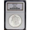 Image 3 : 1892-CC S$1 MS64 NGC. This frosty near-Gem example fro