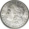 Image 1 : 1892-CC S$1 MS64 PCGS. A Choice, shimmering-white exam