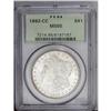 Image 3 : 1892-CC S$1 MS65 PCGS. One of the scarcer Carson City