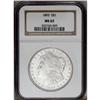 Image 1 : 1893 S$1 MS63 NGC. Well struck, frosty, and essentiall