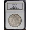 Image 1 : 1893-CC S$1 XF45 NGC. The olive-gray surfaces are even