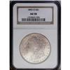 Image 1 : 1893-O S$1 AU58 NGC. Boldly struck and ever so close t