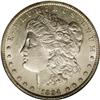 Image 1 : 1894 S$1 AU50 ANACS. Evenly worn with a few wispy abra