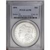 Image 3 : 1894 S$1 AU58 PCGS. Satiny and untoned with just the s