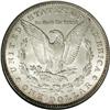 Image 2 : 1895-O S$1 AU58 NGC. The luster is somewhat subdued on