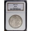 Image 1 : 1895-S S$1 XF45 NGC. A moderately toned piece with tra