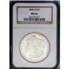 Image 1 : 1896-O S$1 MS62 NGC. Freckles of pale orange color gra