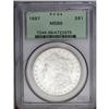 Image 1 : 1897 S$1 MS66 PCGS. This brilliant example displays th
