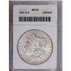 Image 1 : 1897-O S$1 MS62 ANACS. An attractive example for the g