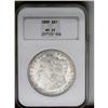 Image 1 : 1899 S$1 MS65 NGC. Satiny and free of substantial mark