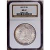Image 1 : 1899-O S$1 MS67 NGC. Fully struck with dazzling cartwh