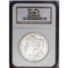 Image 1 : 1901 S$1 AU58 NGC. Bright surfaces display traces of l