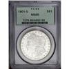 Image 3 : 1901-S S$1 MS65 PCGS. A lustrous and impressively unma